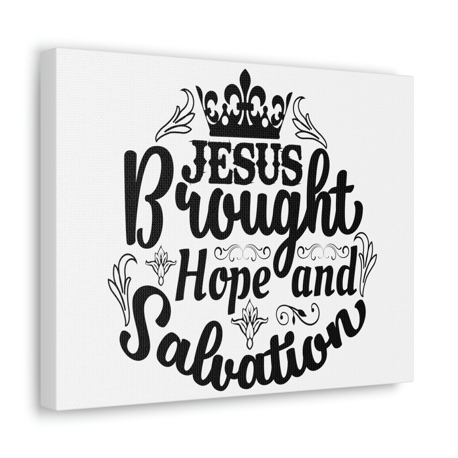 Scripture Walls Hope And Salvation John 3:16 Christian Wall Art Print Ready to Hang Unframed-Express Your Love Gifts