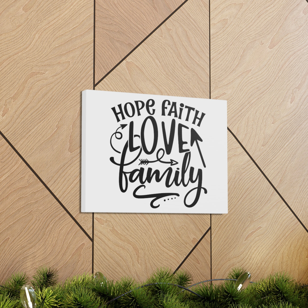 Scripture Walls Hope Faith Love 1 Corinthians 13:13 Christian Wall Art Print Ready to Hang Unframed-Express Your Love Gifts
