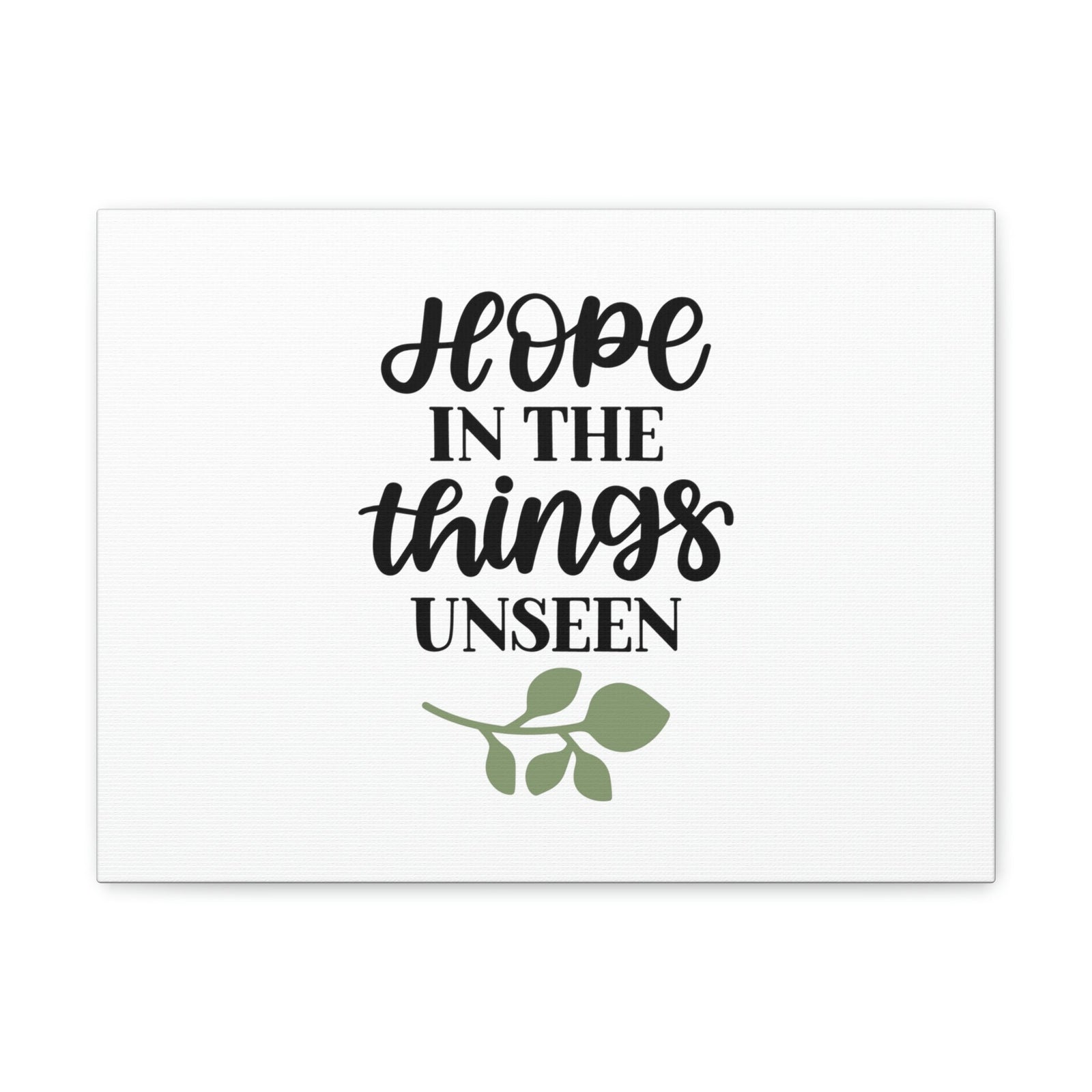 Scripture Walls Hope In The Things Unseen Hebrews 11:1 Christian Wall Art Bible Verse Print Ready to Hang Unframed-Express Your Love Gifts