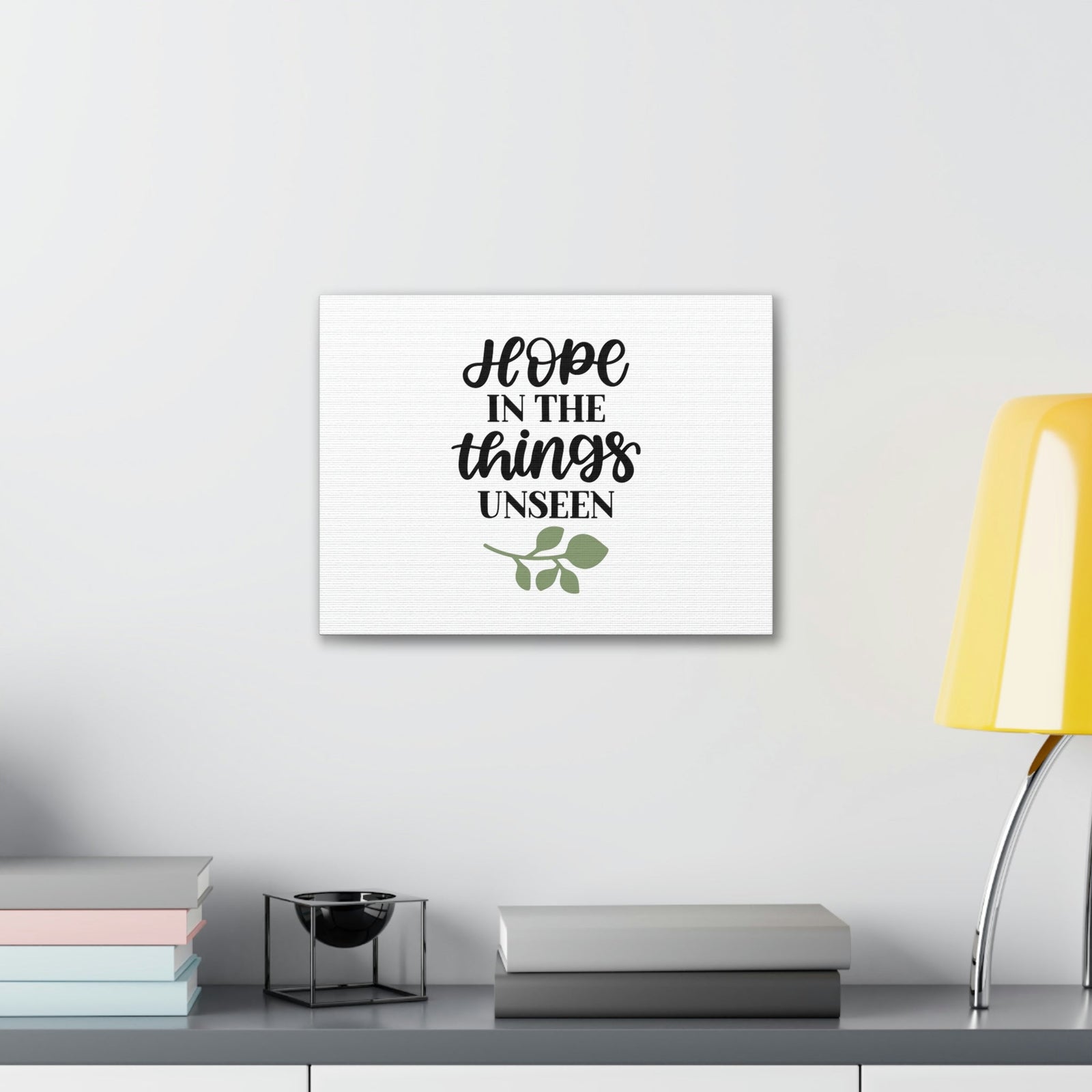 Scripture Walls Hope In The Things Unseen Hebrews 11:1 Christian Wall Art Bible Verse Print Ready to Hang Unframed-Express Your Love Gifts