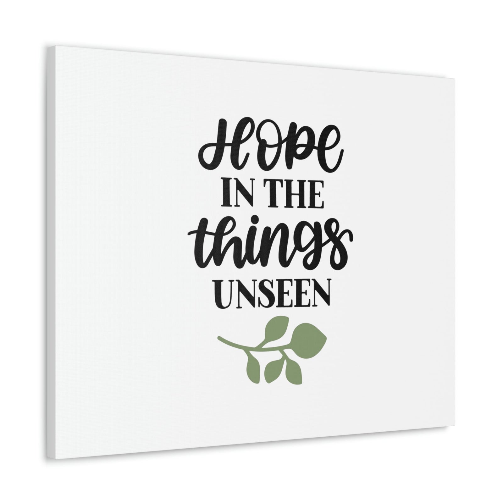 Scripture Walls Hope In The Things Unseen Hebrews 11:1 Christian Wall Art Bible Verse Print Ready to Hang Unframed-Express Your Love Gifts
