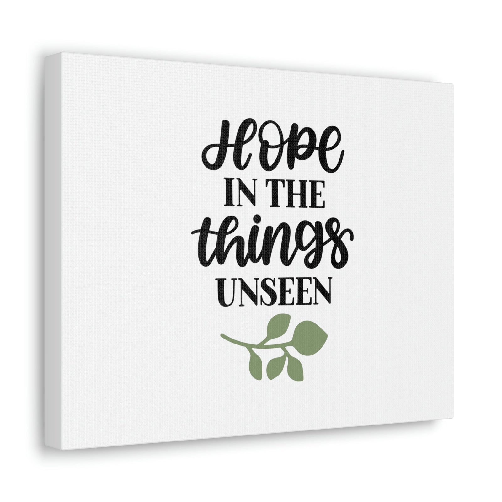 Scripture Walls Hope In The Things Unseen Hebrews 11:1 Christian Wall Art Bible Verse Print Ready to Hang Unframed-Express Your Love Gifts