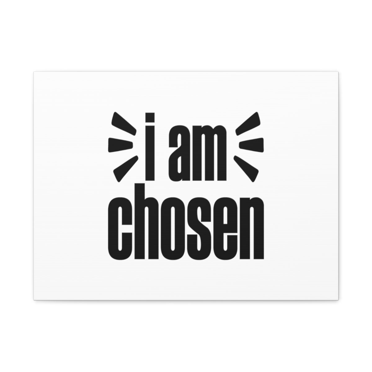 Scripture Walls I Am Chosen Deuteronomy 7:6 Christian Wall Art Bible Verse Print Ready to Hang Unframed-Express Your Love Gifts