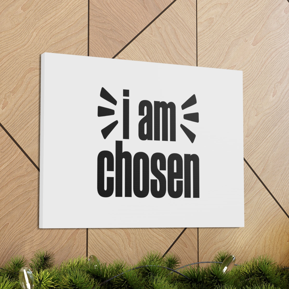 Scripture Walls I Am Chosen Deuteronomy 7:6 Christian Wall Art Bible Verse Print Ready to Hang Unframed-Express Your Love Gifts