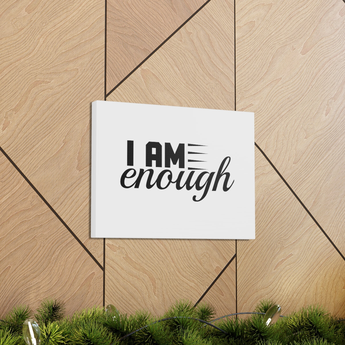 Scripture Walls I Am Enough Psalm 73:26 Christian Wall Art Bible Verse Print Ready to Hang Unframed-Express Your Love Gifts