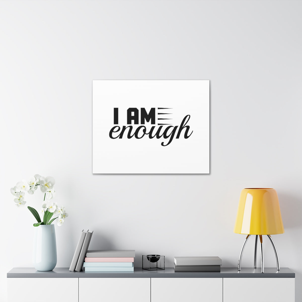Scripture Walls I Am Enough Psalm 73:26 Christian Wall Art Bible Verse Print Ready to Hang Unframed-Express Your Love Gifts