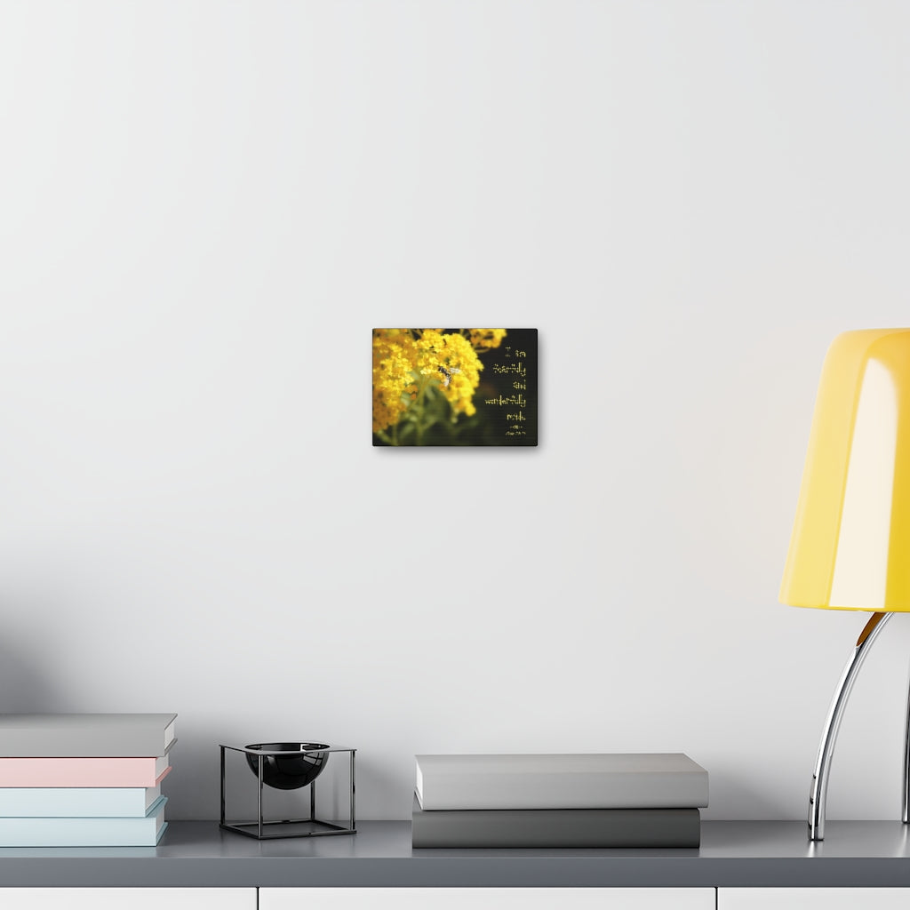 Scripture Walls I Am Fearfully Psalm 139:14 Bible Verse Canvas Christian Wall Art Ready to Hang Unframed-Express Your Love Gifts