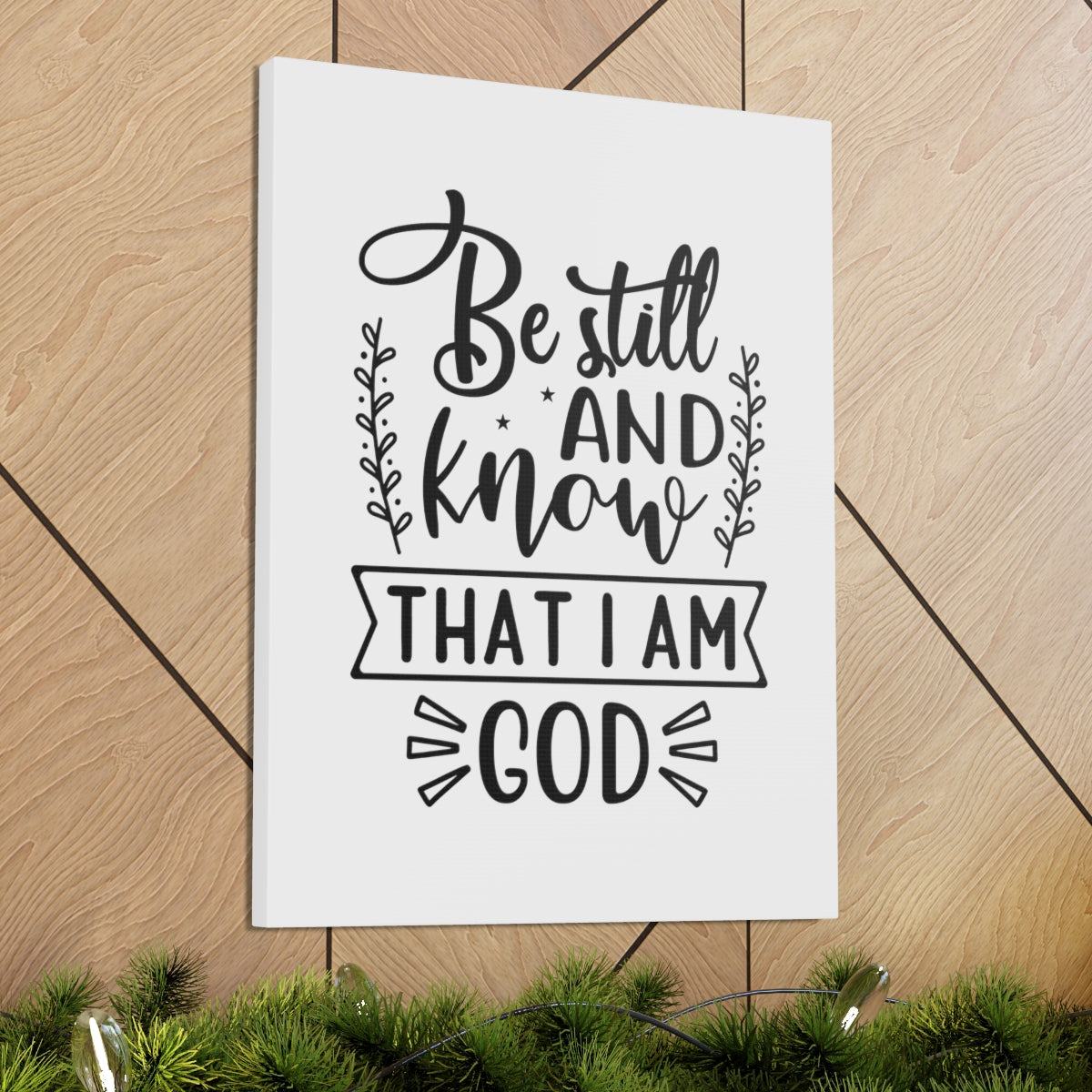 Scripture Walls I Am God Genesis 31:13 Christian Wall Art Bible Verse Print Ready to Hang Unframed-Express Your Love Gifts