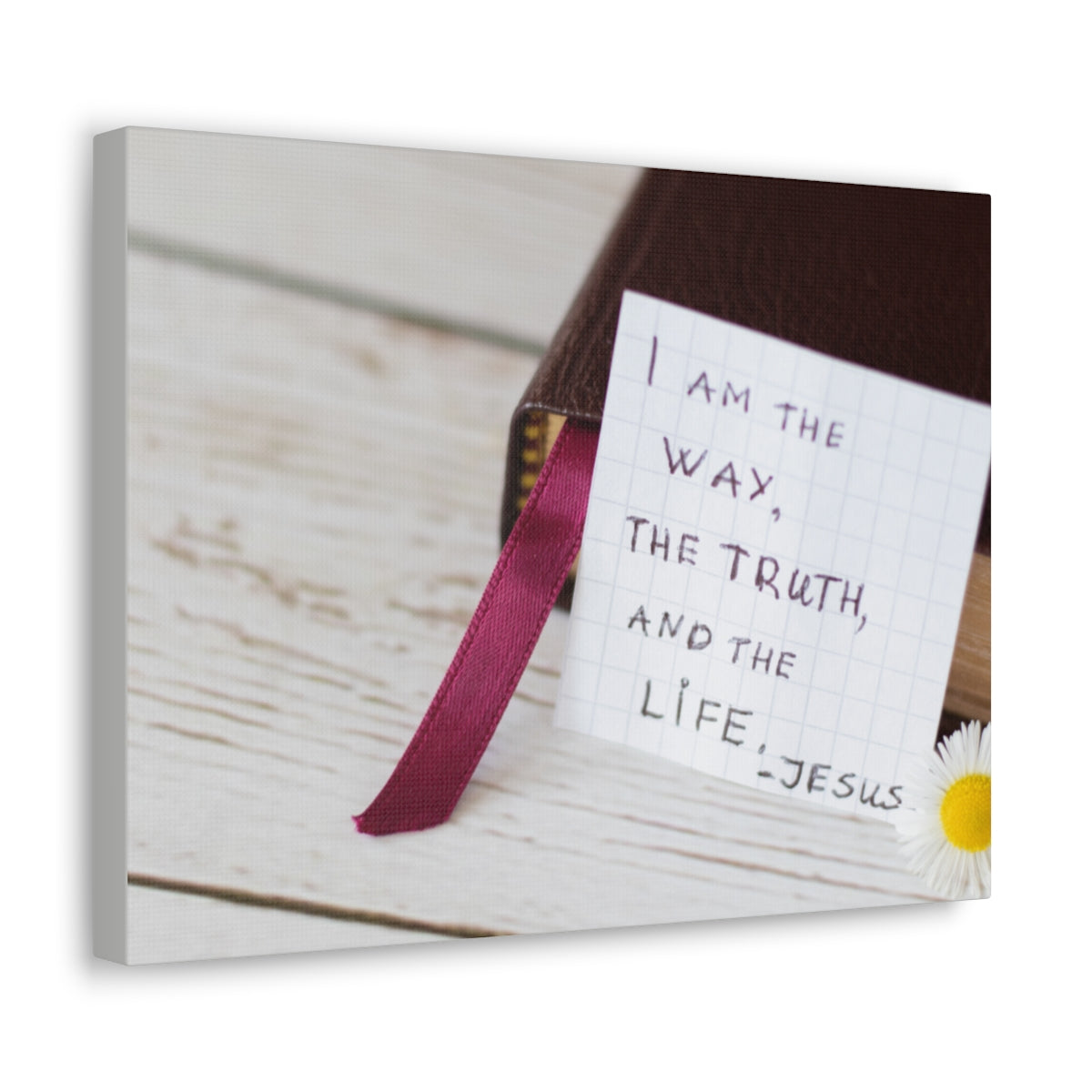 Scripture Walls I Am The Way John 14:6 Christian Wall Art Bible Verse Print Ready to Hang Unframed-Express Your Love Gifts