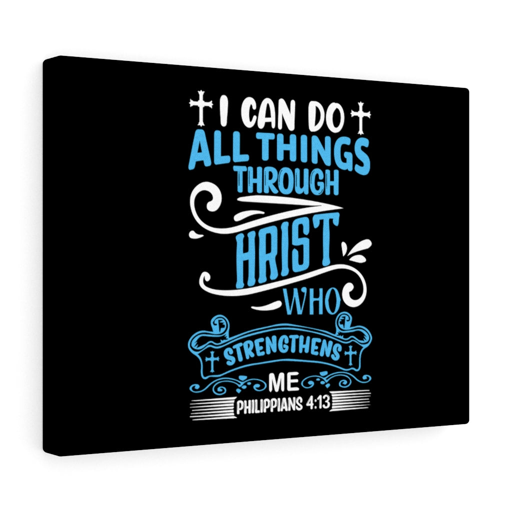 Scripture Walls I Can Do Philippians 4:13 Bible Verse Canvas Christian Wall Art Ready to Hang Unframed-Express Your Love Gifts