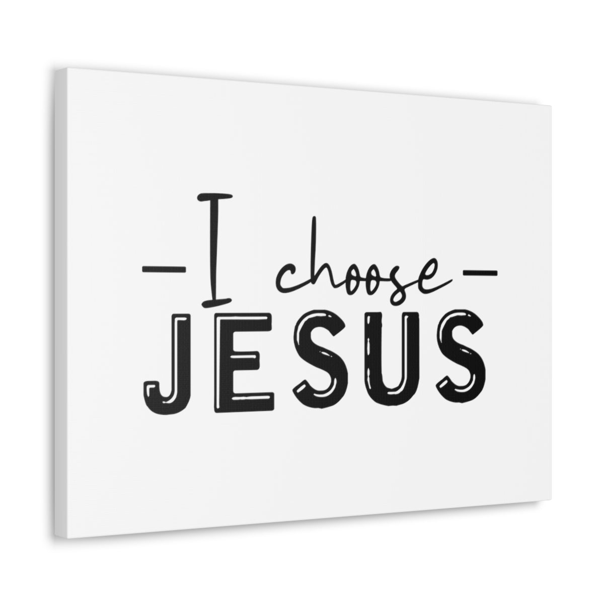 Scripture Walls I Choose Jesus Titus 1:1 Christian Wall Art Bible Verse Print Ready to Hang Unframed-Express Your Love Gifts