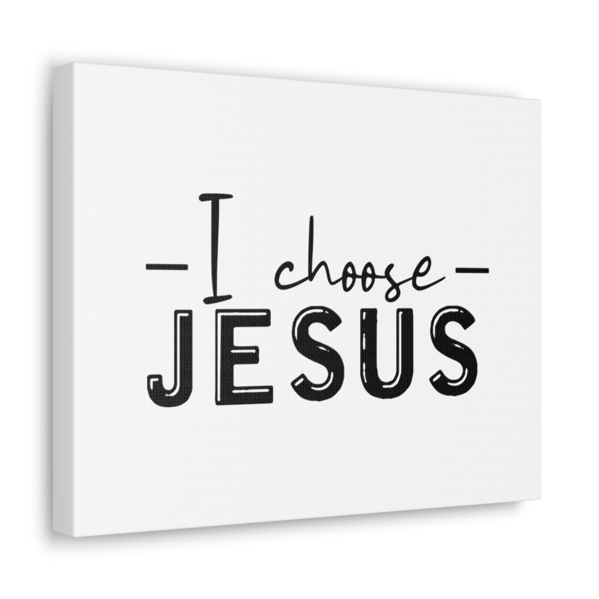 Scripture Walls I Choose Jesus Titus 1:1 Christian Wall Art Bible Verse Print Ready to Hang Unframed-Express Your Love Gifts