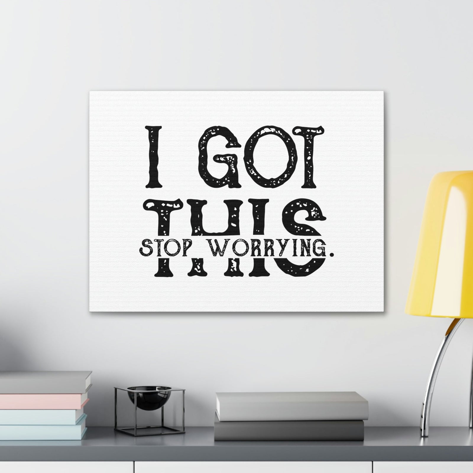 Scripture Walls I Got This, Stop Worrying 1 Peter 5:7 Christian Wall Art Bible Verse Print Ready to Hang Unframed-Express Your Love Gifts