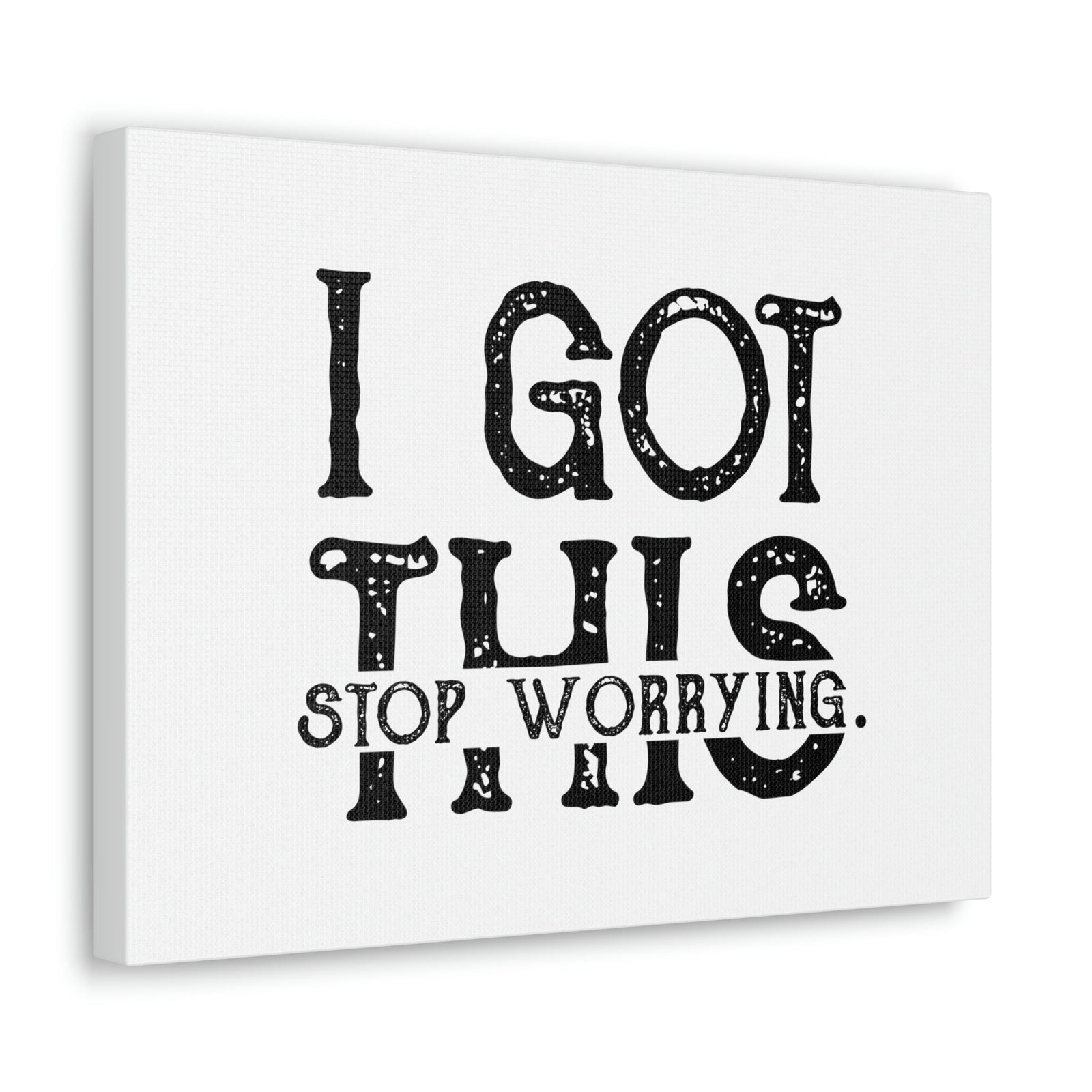 Scripture Walls I Got This, Stop Worrying 1 Peter 5:7 Christian Wall Art Bible Verse Print Ready to Hang Unframed-Express Your Love Gifts