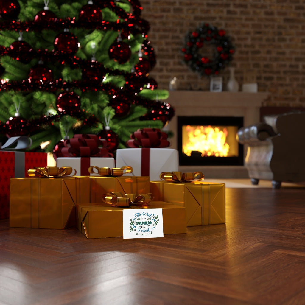 Scripture Walls I Have All That I Need Psalm 23:1 Bible Verse Canvas Christian Wall Art Ready to Hang Unframed-Express Your Love Gifts