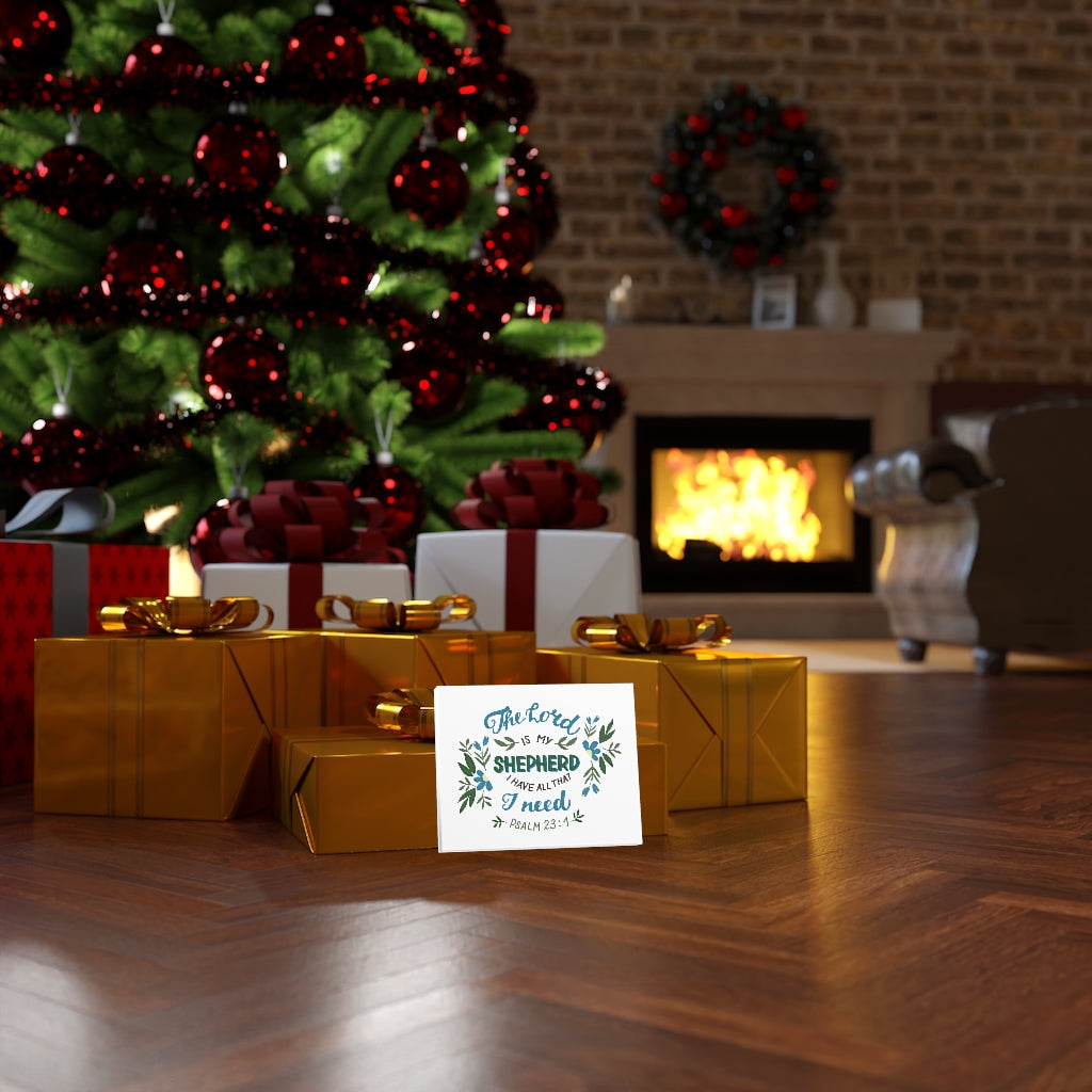 Scripture Walls I Have All That I Need Psalm 23:1 Bible Verse Canvas Christian Wall Art Ready to Hang Unframed-Express Your Love Gifts