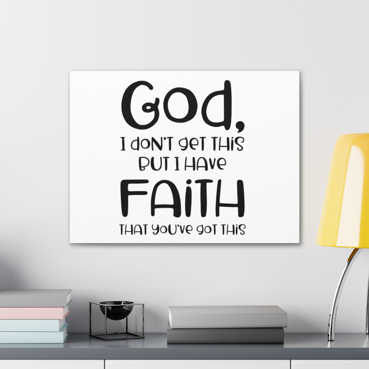 Scripture Walls I Have Faith Philippians 1:6 Christian Wall Art Print Ready to Hang Unframed-Express Your Love Gifts
