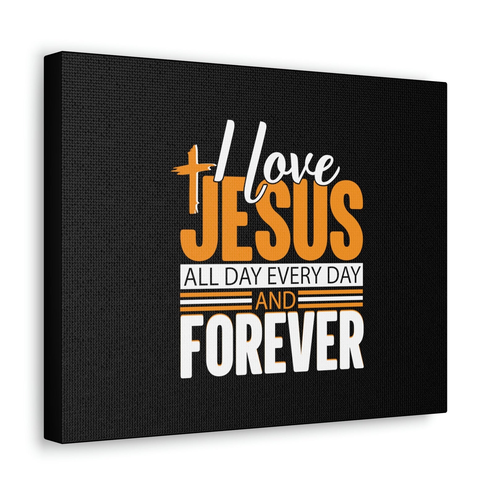Scripture Walls I Love Jesus All Day Everyday Galatians 2:20 Christian Wall Art Bible Verse Print Ready to Hang Unframed-Express Your Love Gifts