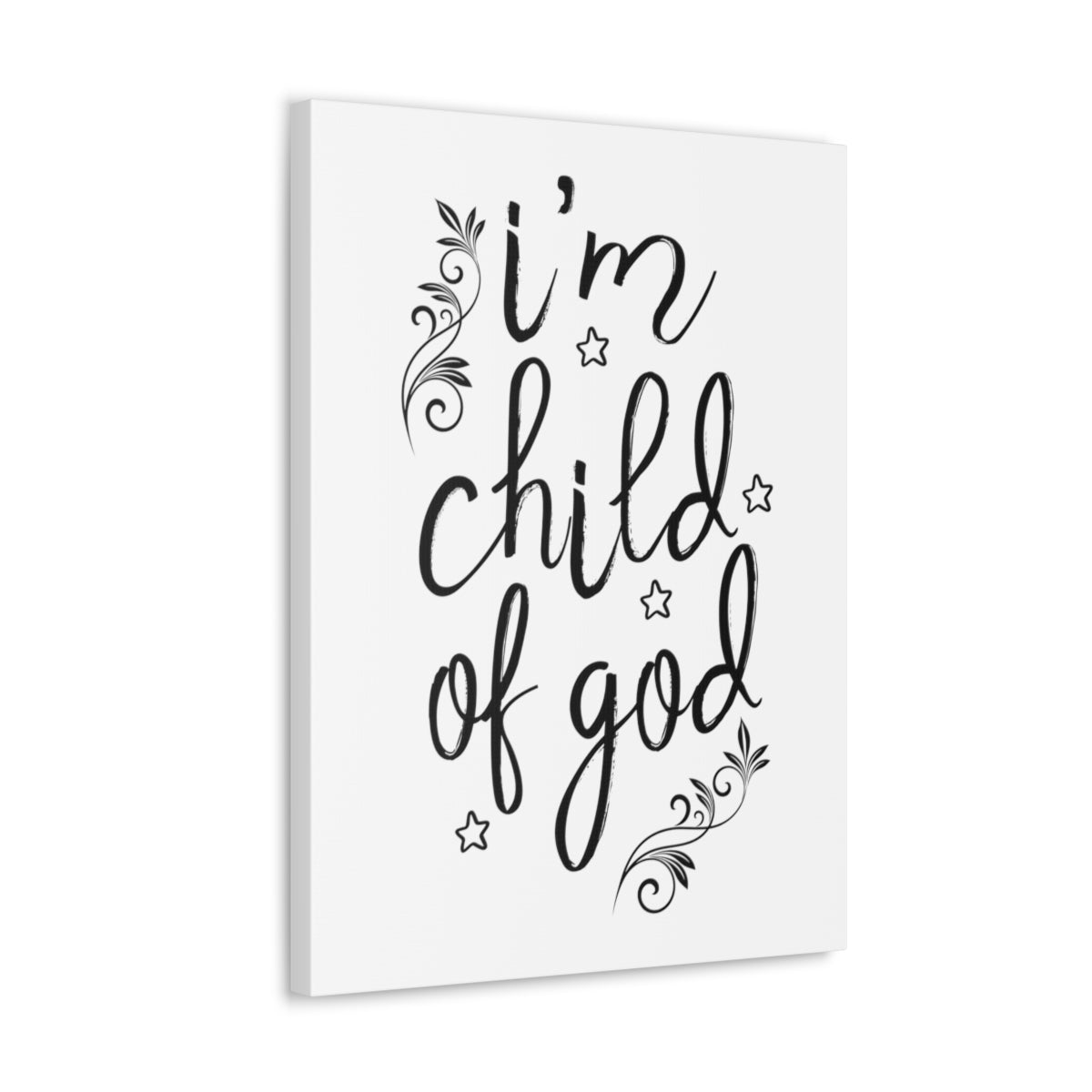 Scripture Walls I'm Child Of God Proverbs 22:6 Christian Wall Art Print Ready to Hang Unframed-Express Your Love Gifts