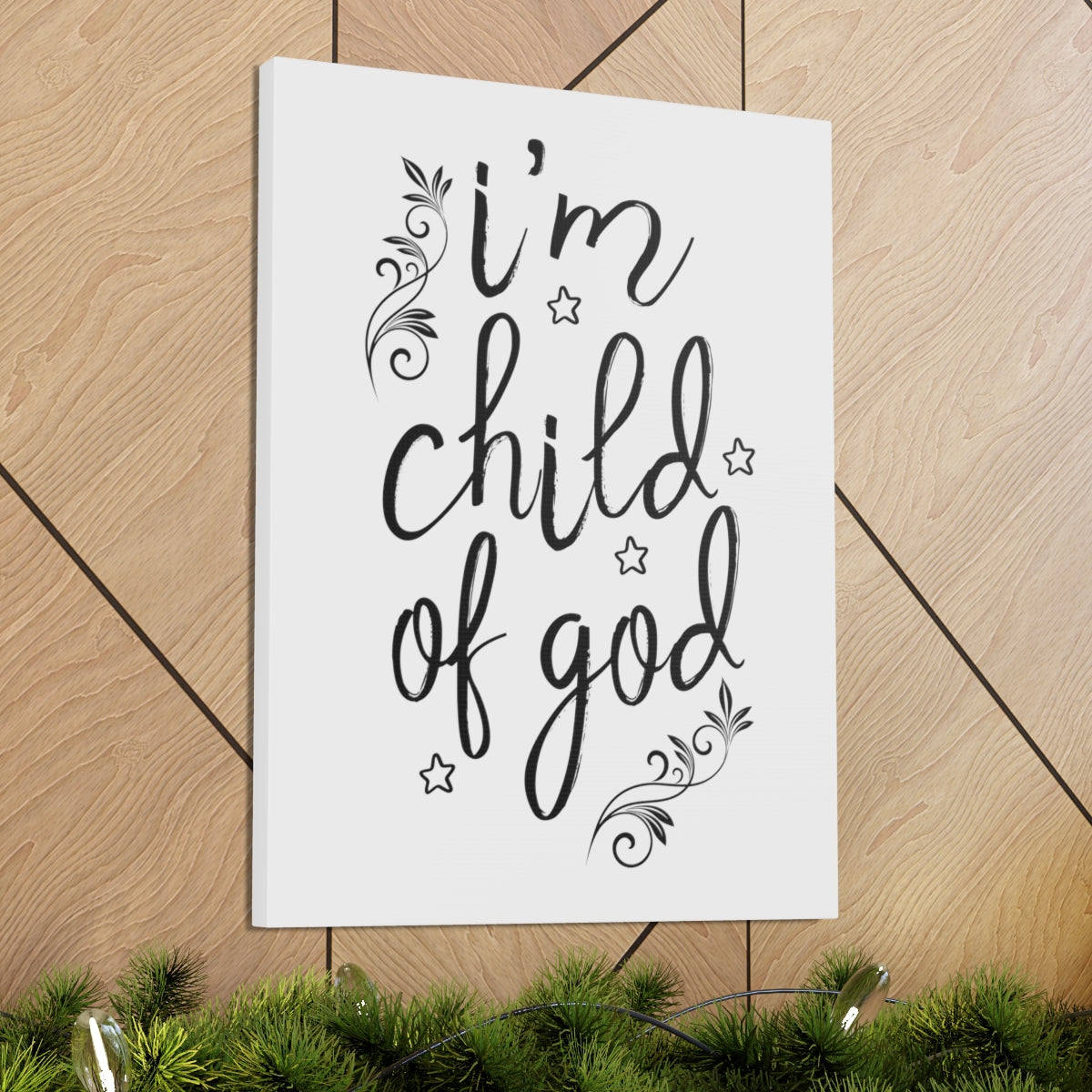 Scripture Walls I'm Child Of God Proverbs 22:6 Christian Wall Art Print Ready to Hang Unframed-Express Your Love Gifts