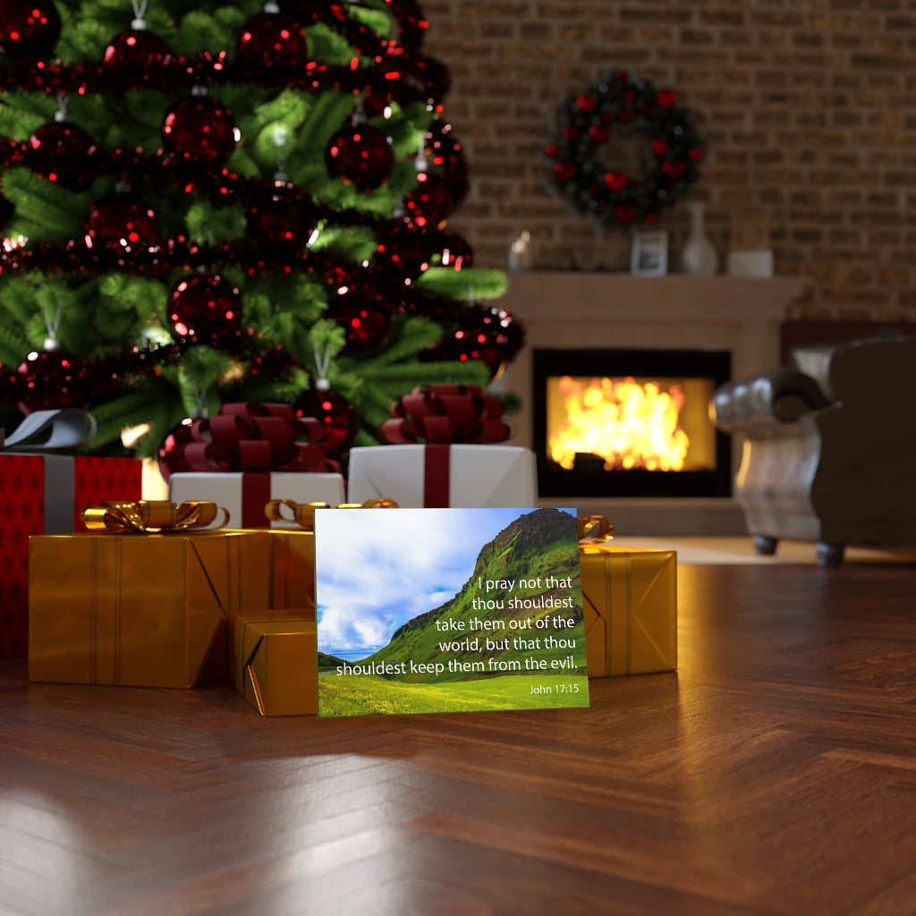 Scripture Walls I Pray Not John 17:15 Bible Verse Canvas Christian Wall Art Ready to Hang Unframed-Express Your Love Gifts