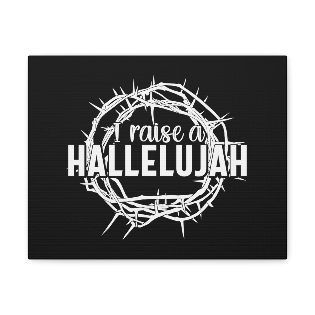 Scripture Walls I Raise A Hallelujah Psalms 135:3 Christian Wall Art Bible Verse Print Ready to Hang Unframed-Express Your Love Gifts