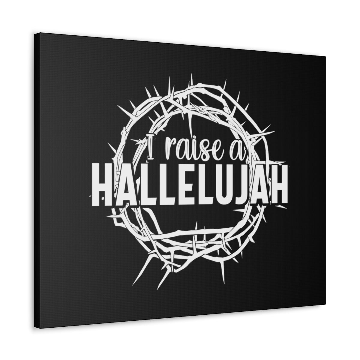 Scripture Walls I Raise A Hallelujah Psalms 135:3 Christian Wall Art Bible Verse Print Ready to Hang Unframed-Express Your Love Gifts