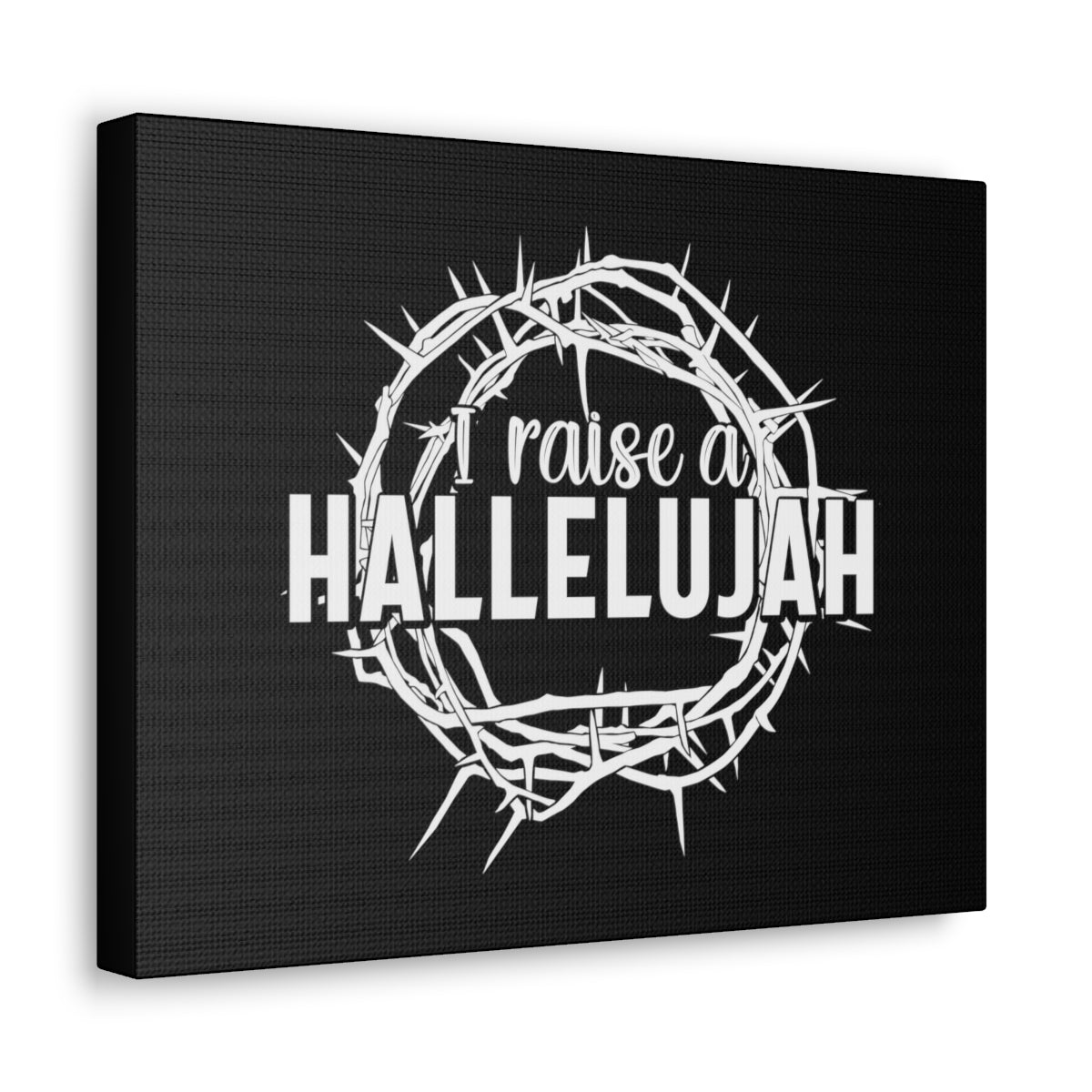 Scripture Walls I Raise A Hallelujah Psalms 135:3 Christian Wall Art Bible Verse Print Ready to Hang Unframed-Express Your Love Gifts