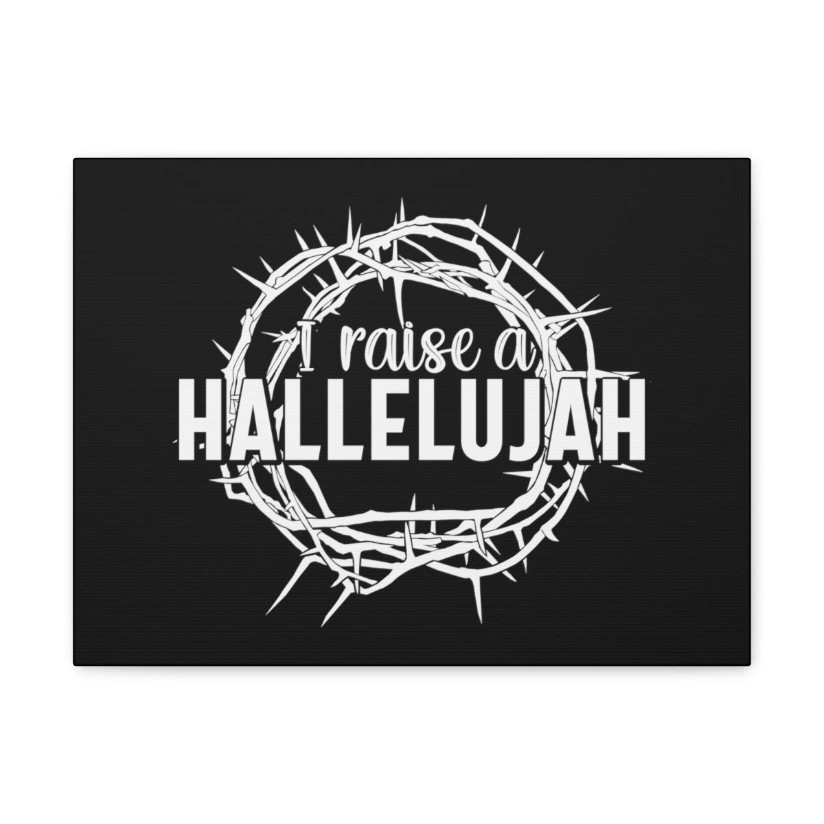 Scripture Walls I Raise A Hallelujah Psalms 135:3 Christian Wall Art Bible Verse Print Ready to Hang Unframed-Express Your Love Gifts