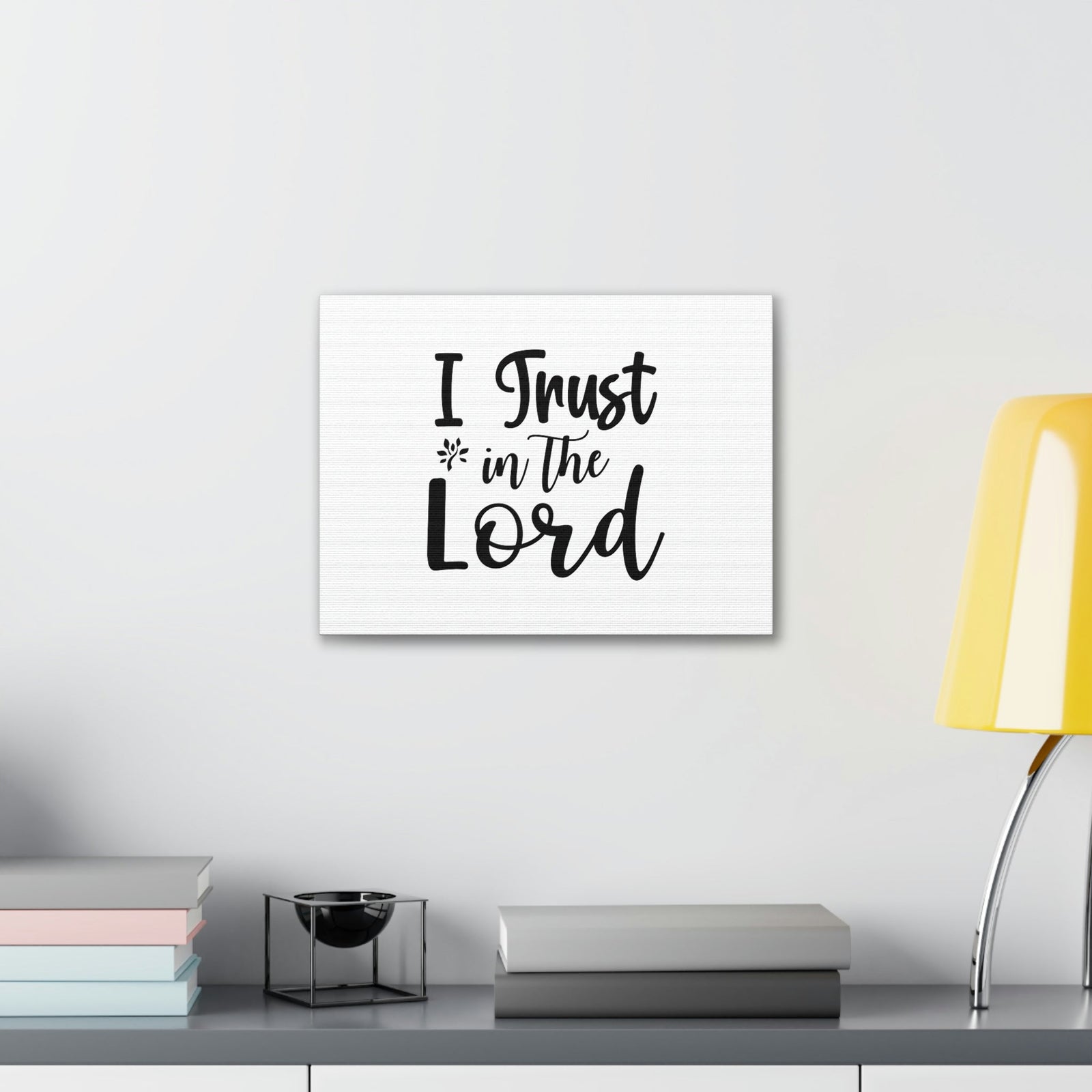 Scripture Walls I Trust In The Lord Proverbs 3:5 Christian Wall Art Bible Verse Print Ready to Hang Unframed-Express Your Love Gifts