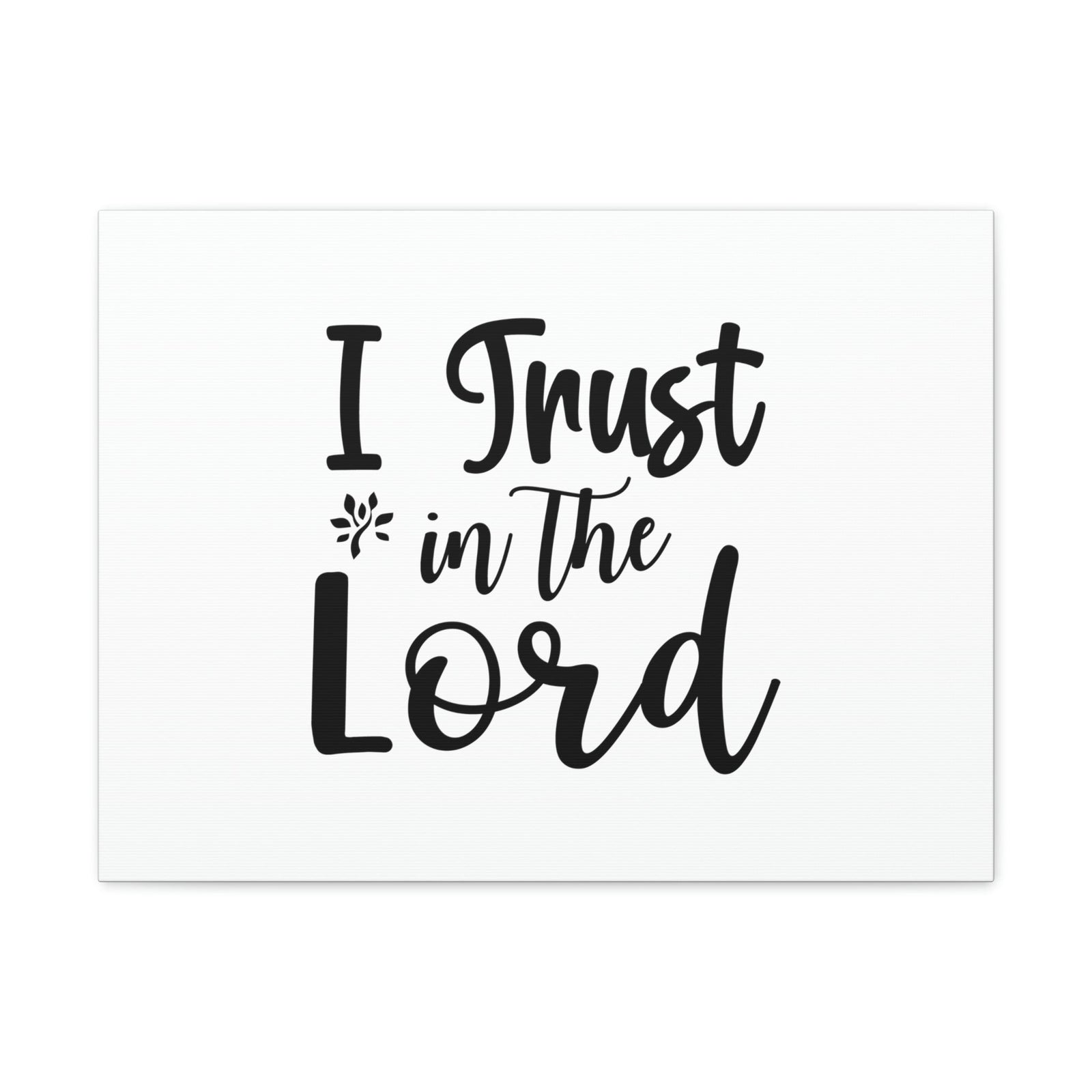 Scripture Walls I Trust In The Lord Proverbs 3:5 Christian Wall Art Bible Verse Print Ready to Hang Unframed-Express Your Love Gifts