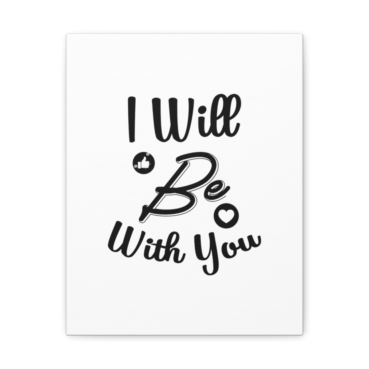 Scripture Walls I Will Be With You Joshua 1:9 Christian Wall Art Bible Verse Print Ready to Hang Unframed-Express Your Love Gifts