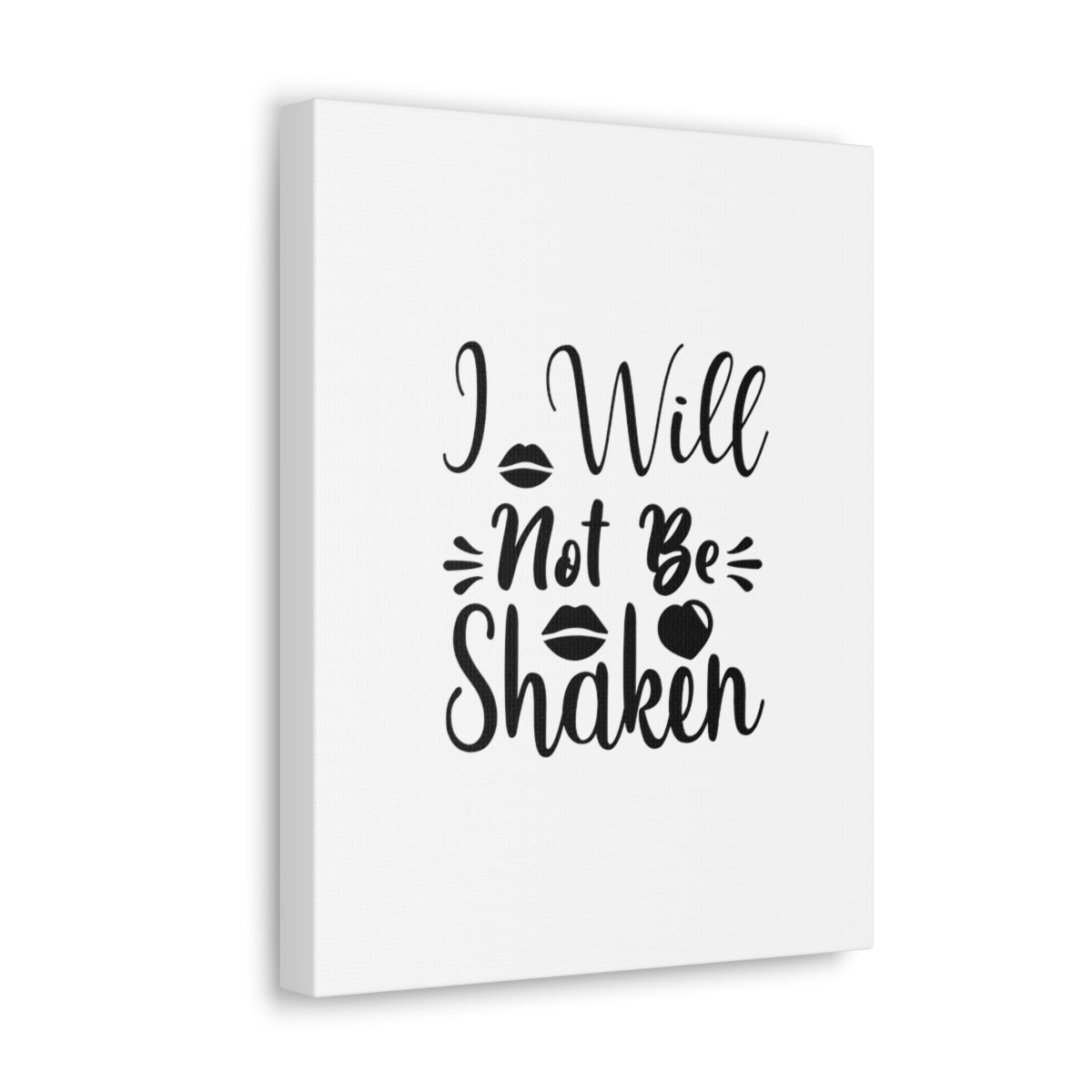 Scripture Walls I Will Not Be Shaken Acts 2:25 Christian Wall Art Bible Verse Print Ready to Hang Unframed-Express Your Love Gifts