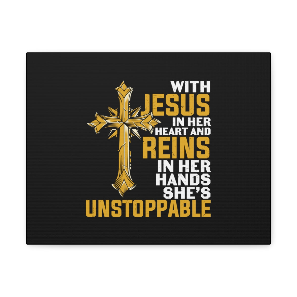 Scripture Walls In Her Heart Mark 11:22-24 Christian Wall Art Bible Verse Print Ready to Hang Unframed-Express Your Love Gifts