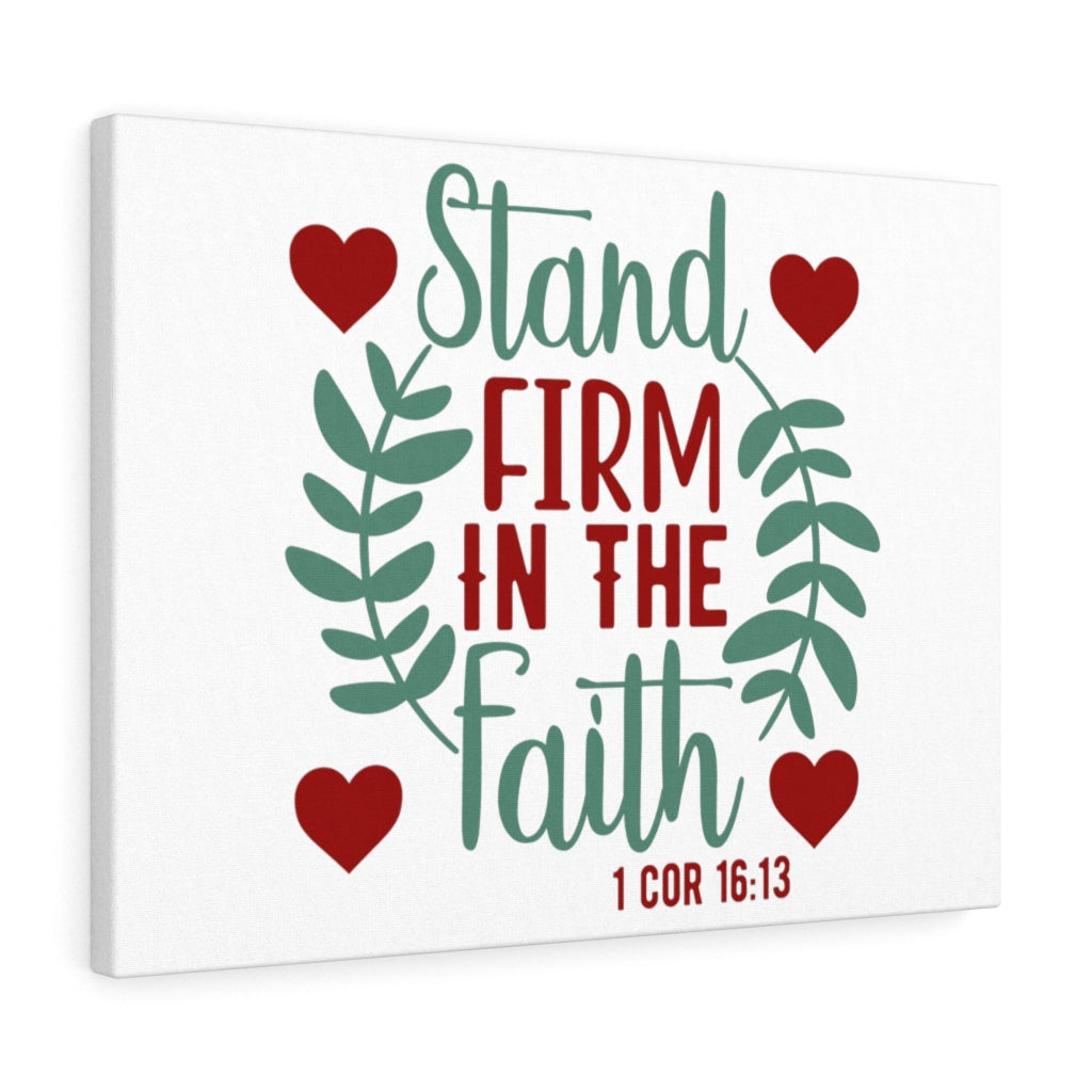 Scripture Walls In The Faith 1 Corinthians 16:13 Christian Wall Art Print Ready to Hang Unframed-Express Your Love Gifts