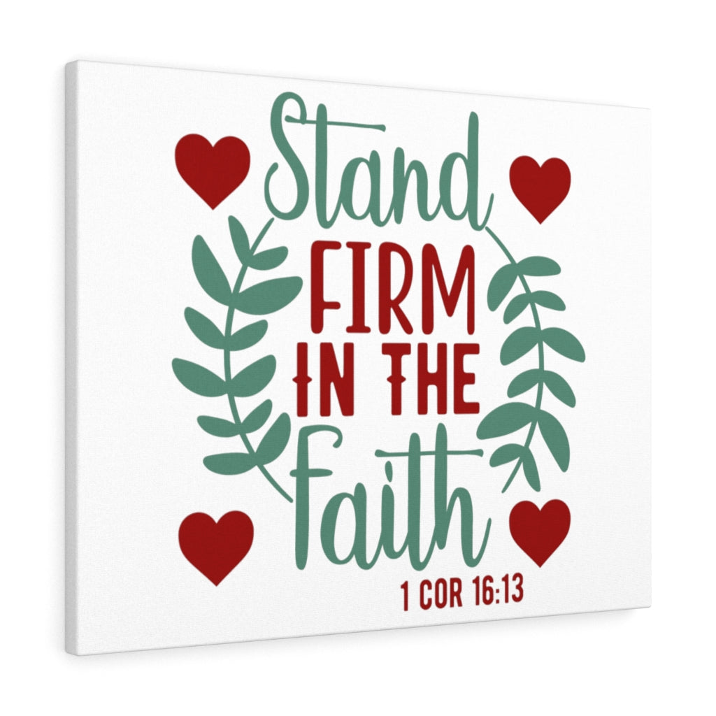 Scripture Walls In The Faith 1 Corinthians 16:13 Christian Wall Art Print Ready to Hang Unframed-Express Your Love Gifts