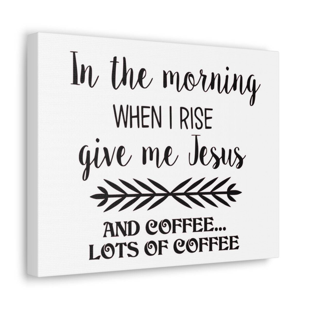 Scripture Walls In The Morning When I Rise Psalm 59:6 Christian Wall Art Print Ready to Hang Unframed-Express Your Love Gifts