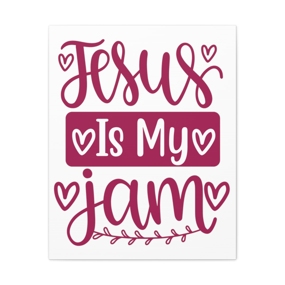 Scripture Walls Is My Jam James 1:12 Christian Wall Art Print Ready to Hang Unframed-Express Your Love Gifts