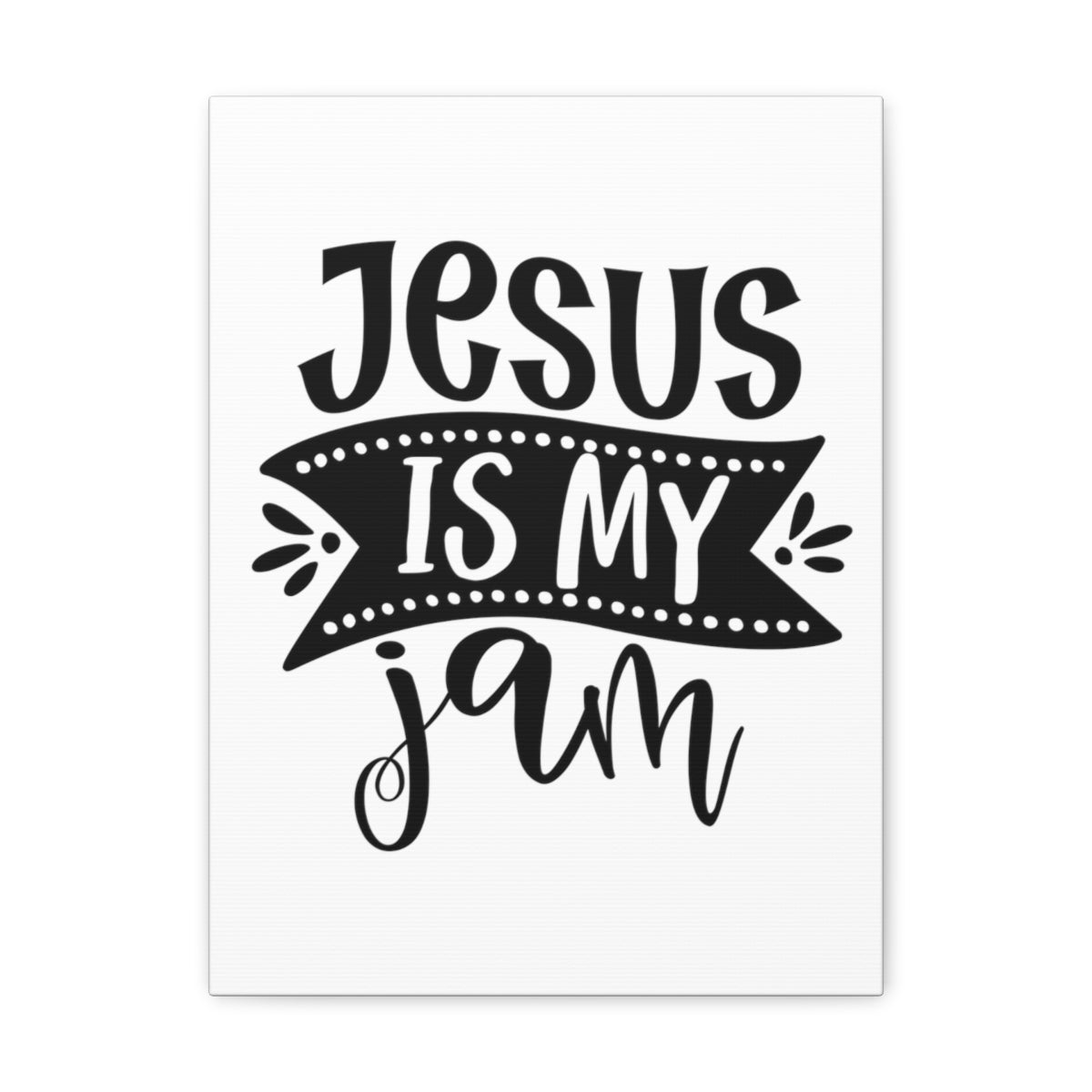 Scripture Walls Is My Jam Mark 10:27 Christian Wall Art Print Ready to Hang Unframed-Express Your Love Gifts