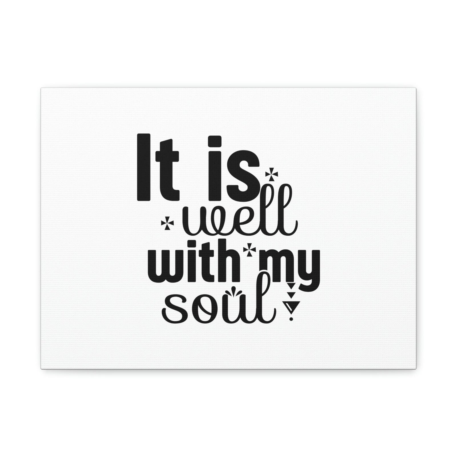 Scripture Walls It Is Well With My Soul Isaiah 26:3 Christian Wall Art Bible Verse Print Ready to Hang Unframed-Express Your Love Gifts