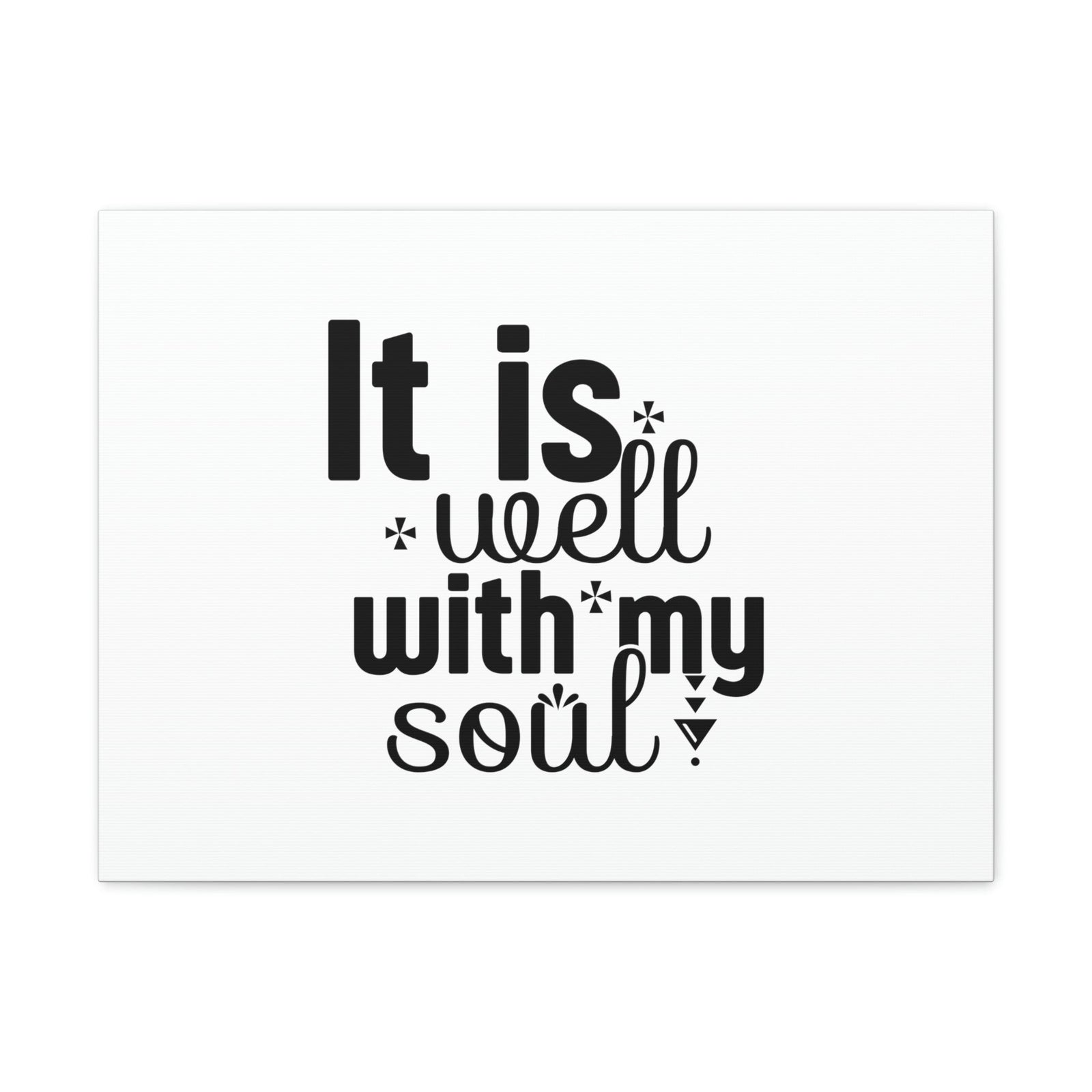 Scripture Walls It Is Well With My Soul Isaiah 26:3 Christian Wall Art Bible Verse Print Ready to Hang Unframed-Express Your Love Gifts