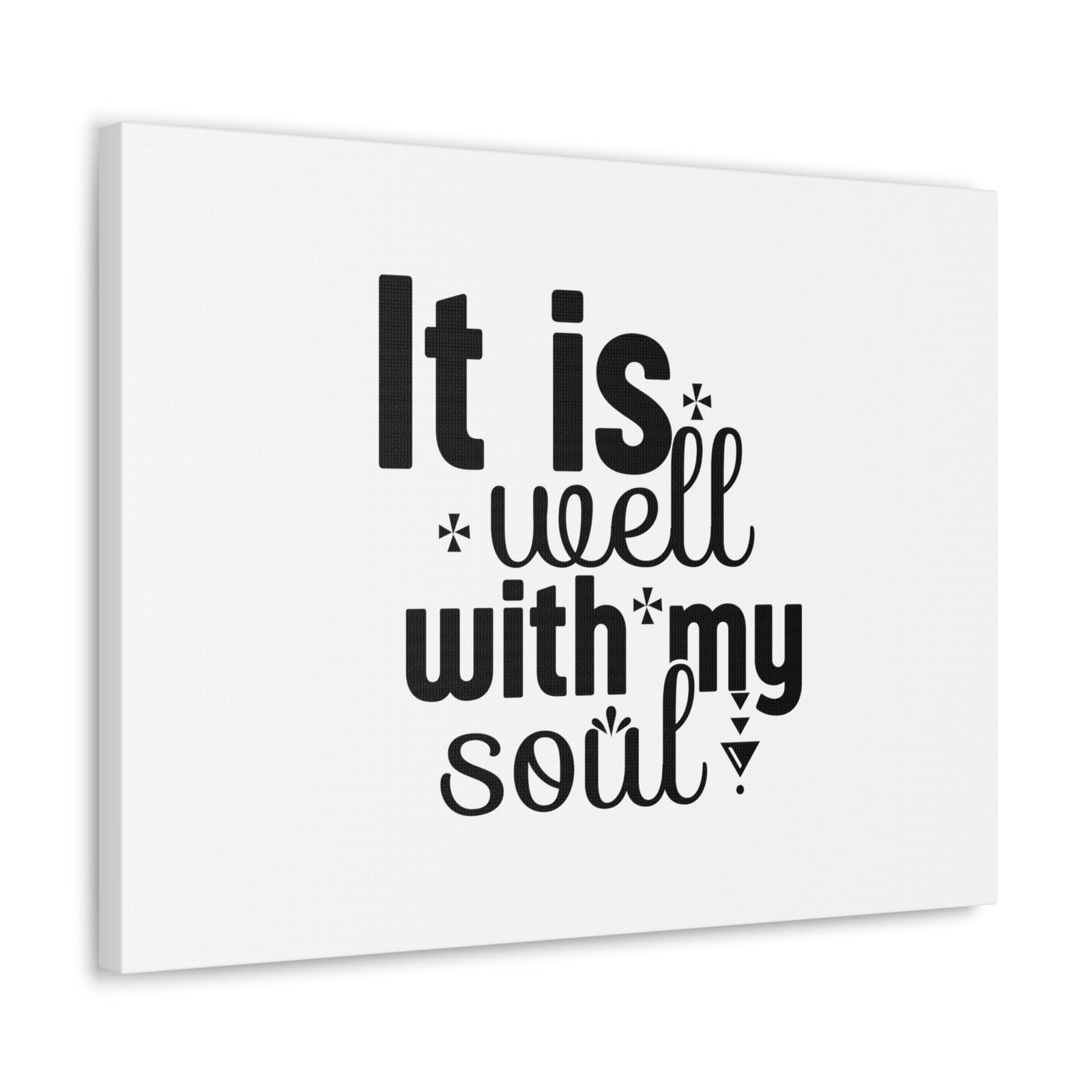 Scripture Walls It Is Well With My Soul Isaiah 26:3 Christian Wall Art Bible Verse Print Ready to Hang Unframed-Express Your Love Gifts