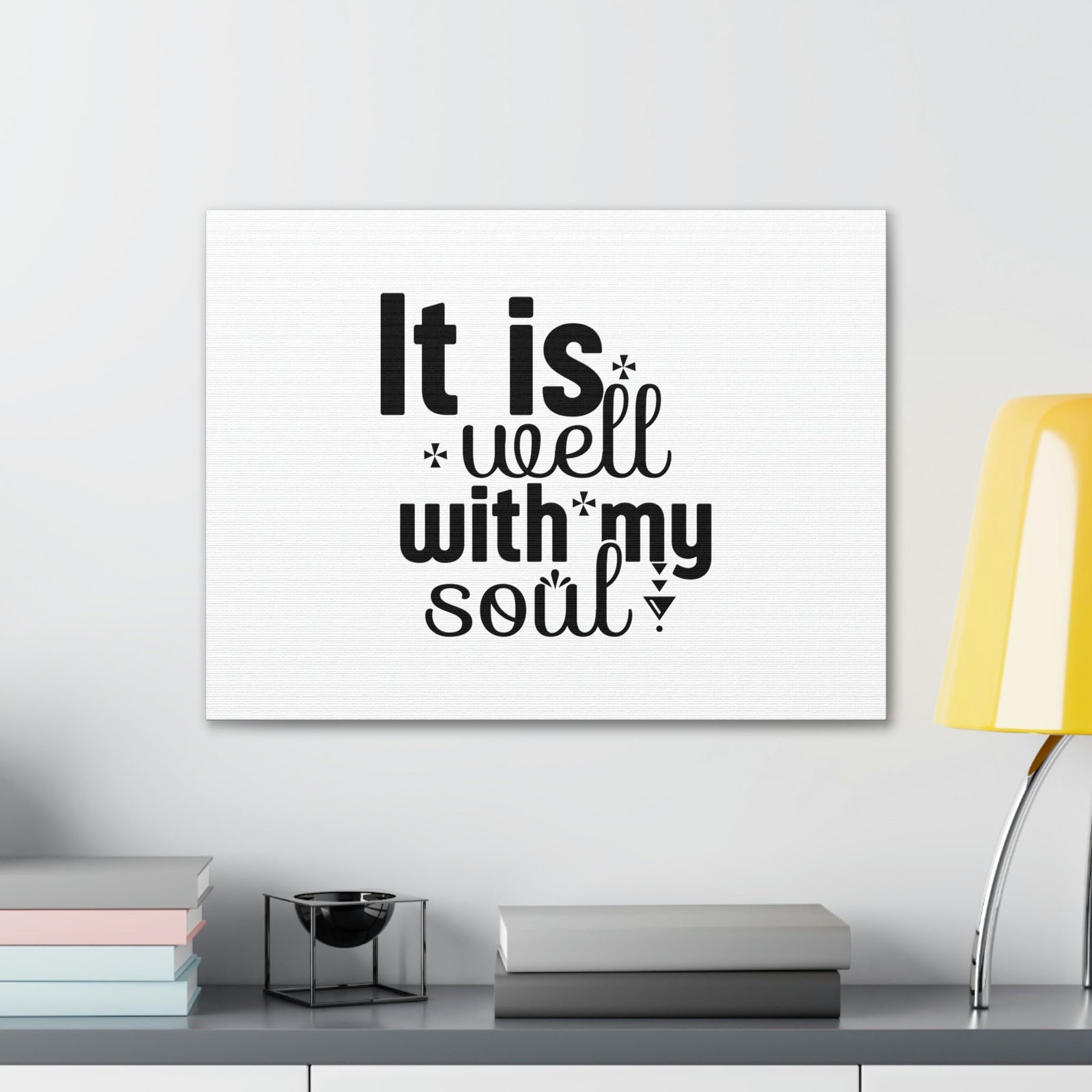 Scripture Walls It Is Well With My Soul Isaiah 26:3 Christian Wall Art Bible Verse Print Ready to Hang Unframed-Express Your Love Gifts