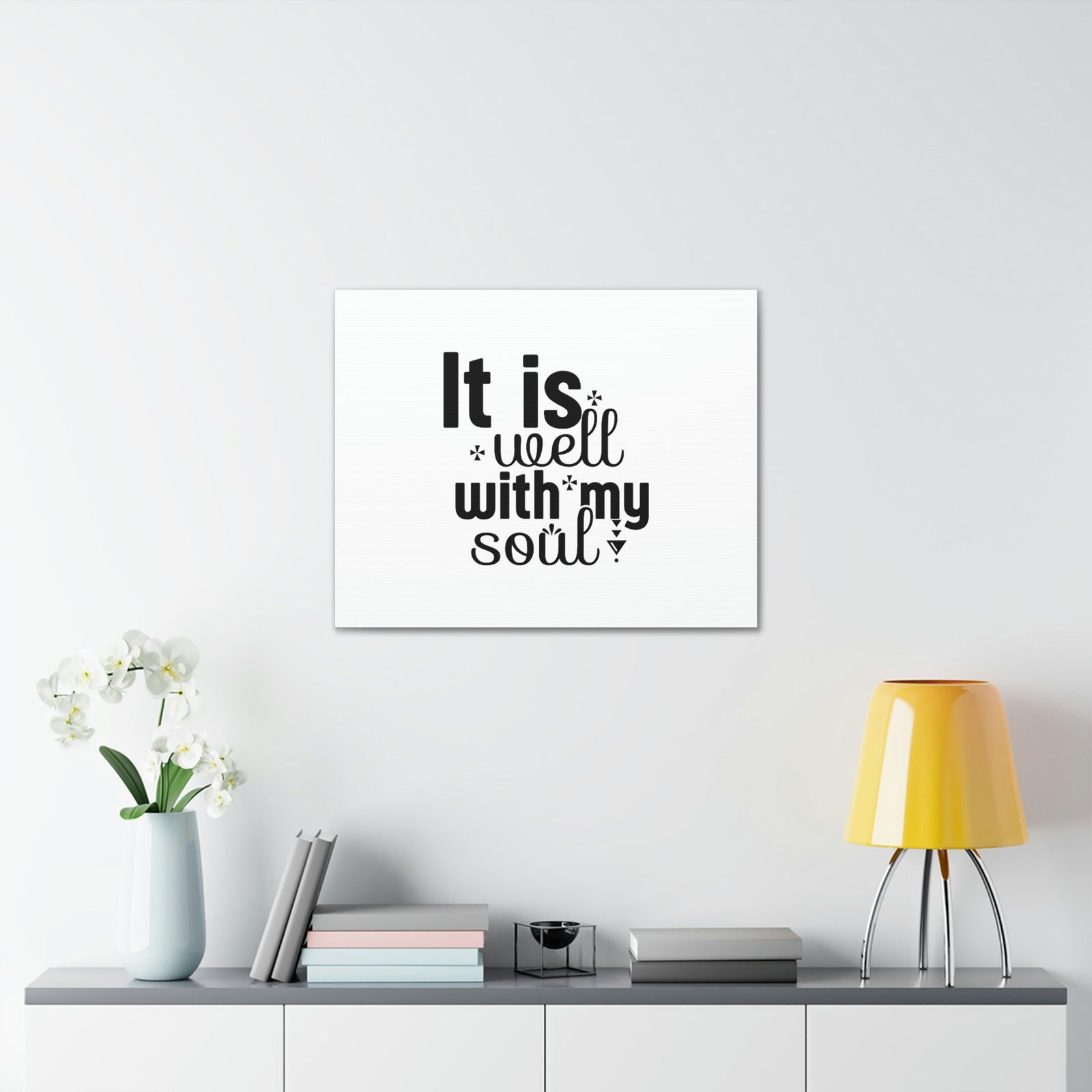 Scripture Walls It Is Well With My Soul Isaiah 26:3 Christian Wall Art Bible Verse Print Ready to Hang Unframed-Express Your Love Gifts