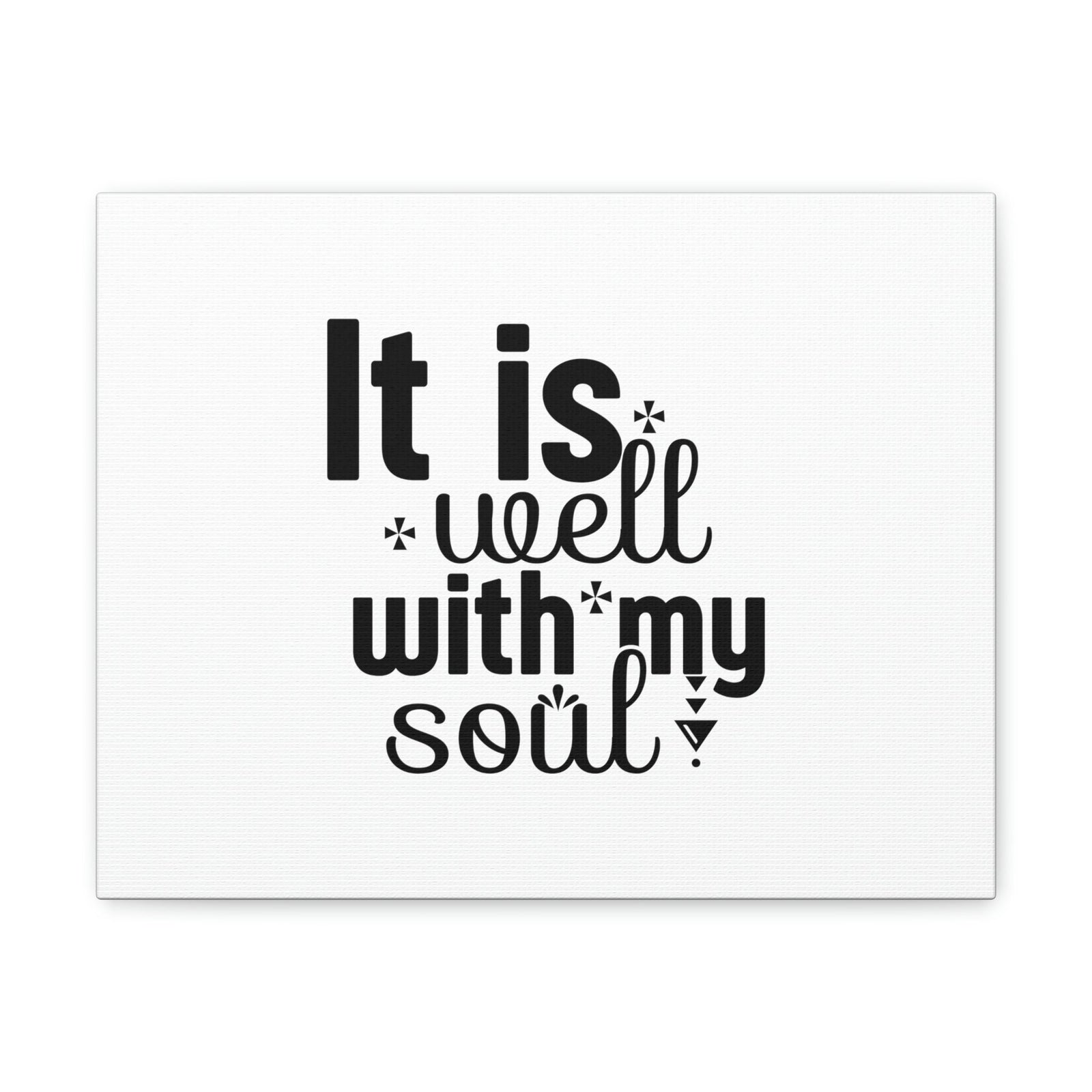 Scripture Walls It Is Well With My Soul Isaiah 26:3 Christian Wall Art Bible Verse Print Ready to Hang Unframed-Express Your Love Gifts