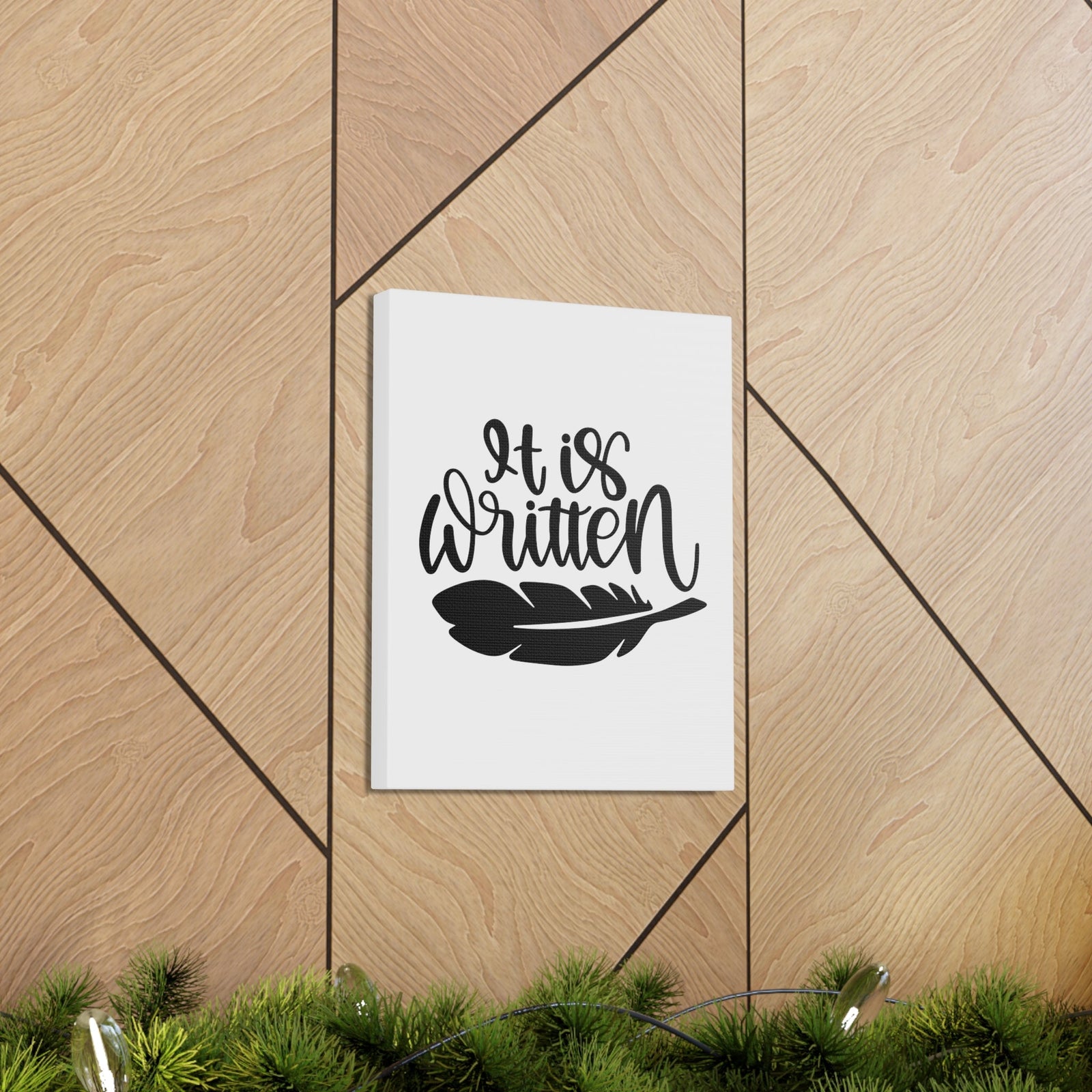 Scripture Walls It Is Written Romans 14:11 Christian Wall Art Bible Verse Print Ready to Hang Unframed-Express Your Love Gifts