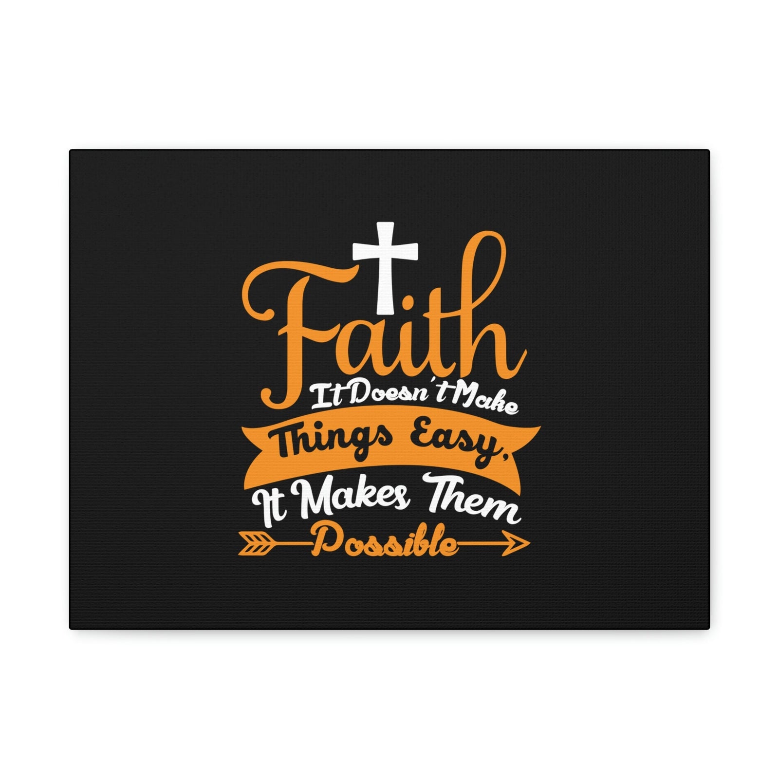 Scripture Walls It Makes Them Possible Philippians 4:13 Arrow Christian Wall Art Bible Verse Print Ready to Hang Unframed-Express Your Love Gifts