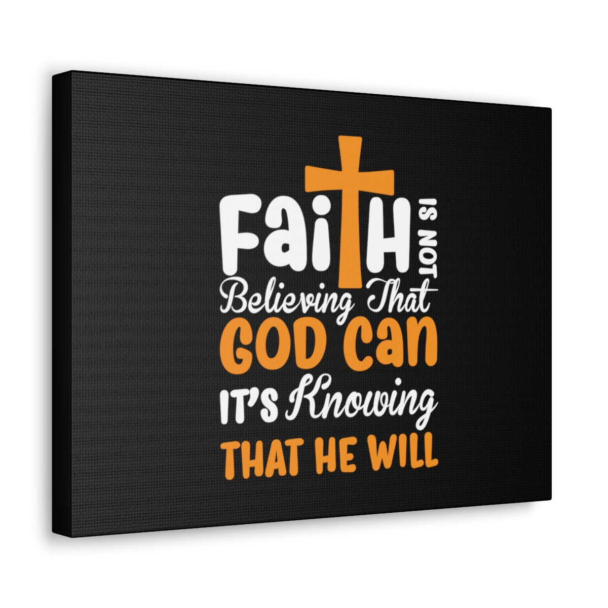 Scripture Walls It's Knowing That He Will Hebrews 11:1 Christian Wall Art Bible Verse Print Ready to Hang Unframed-Express Your Love Gifts