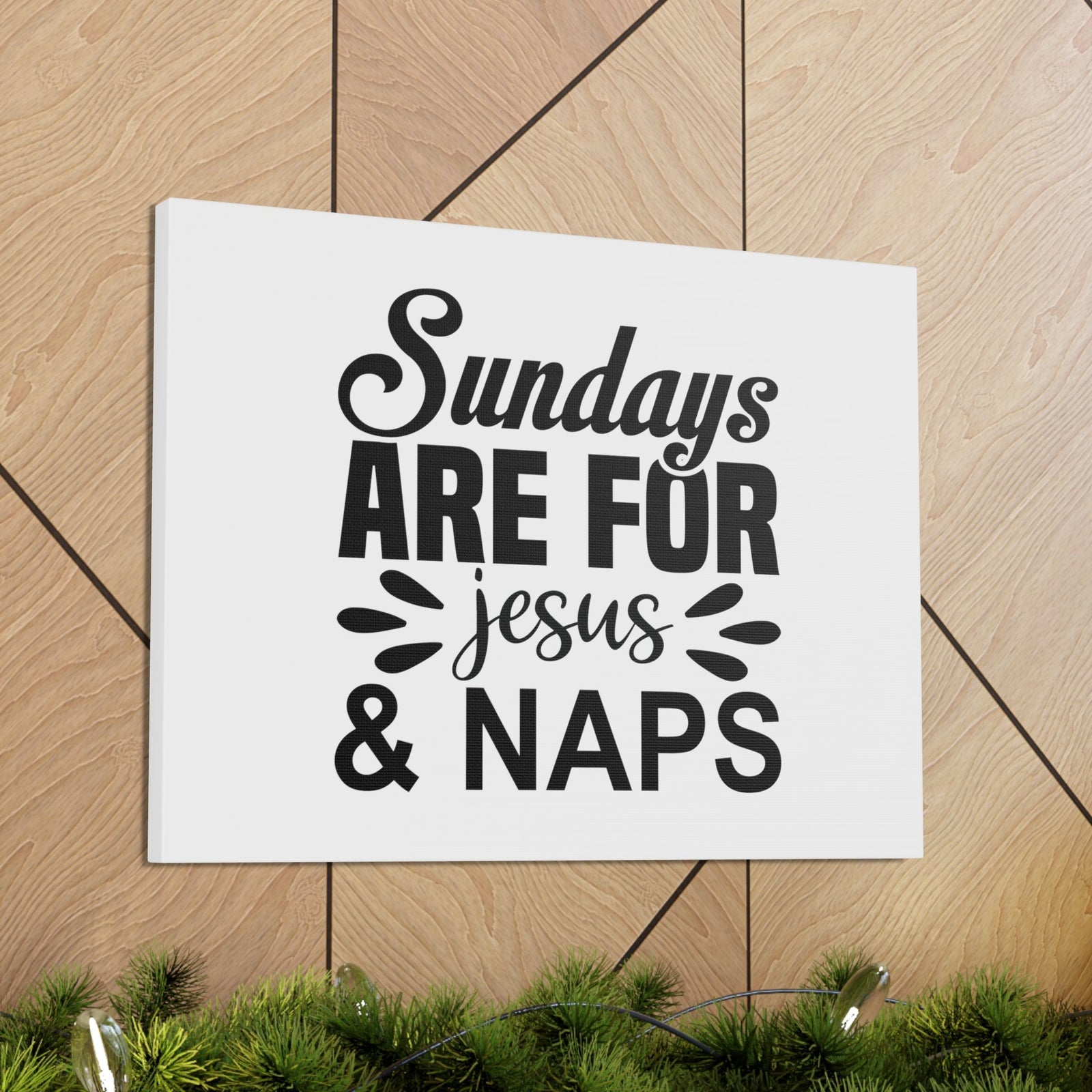 Scripture Walls Jesus & Naps Deuteronomy 5:12 Christian Wall Art Bible Verse Print Ready to Hang Unframed-Express Your Love Gifts