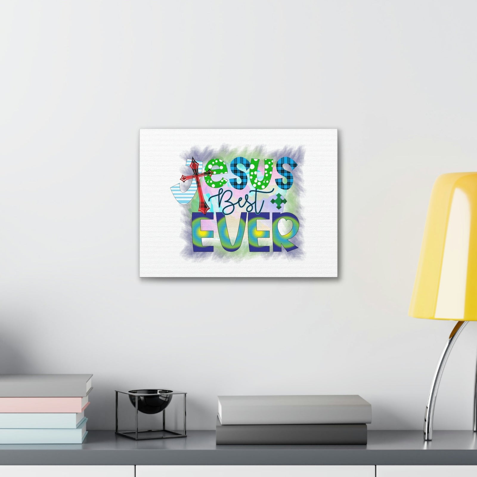 Scripture Walls Jesus Best Ever Hebrews 12:2 Christian Wall Art Bible Verse Print Ready to Hang Unframed-Express Your Love Gifts
